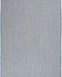 Courtyard COU01 Ivory Blue Area Rug