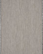 Courtyard COU01 Ivory Charcoal Area Rug