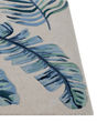 Cove Ivory/Blue Leaves Area Rug