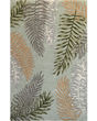 Cove Seafoam Ferns Area Rug