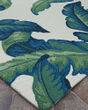 Covington Palm Leaves Green Area Rug