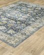 Charleston cha09 Blue/Gold Area Rug