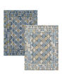 Dahlia 1402 Blue Mosaic Area Rug