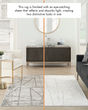 Desire DSR03 Grey Silver Area Rug