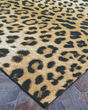 Dolce Amur Leopard New Gold Area Rug