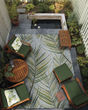Dolce Bamboo Forest Frost Area Rug
