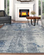 Dreamscape Odyssey Grey/Sky Area Rug