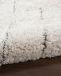Dreamy Shag DRS03 Ivory/Grey Area Rug