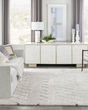 Dreamy Shag DRS03 Ivory/Grey Area Rug