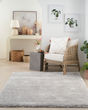 Dreamy Shag DRS05 Silver Area Rug