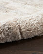 Dreamy Shag DRS09 Ivory Beige Area Rug