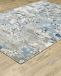 Easton 3317e Grey/Blue Area Rug