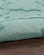 Easy Care NES01 Aqua/Teal Area Rug