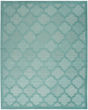 Easy Care NES01 Aqua/Teal Area Rug