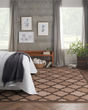 Easy Care NES01 Brown Area Rug