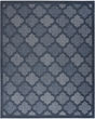Easy Care NES01 Navy Blue Area Rug