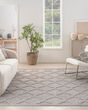 Easy Care NES01 Silver Grey Area Rug