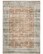 Charleston cha04 Rust/Blue Area Rug