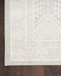 Eco Cycle ECY01 Silver Ivory Area Rug