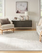 Eco Cycle ECY01 Silver Ivory Area Rug