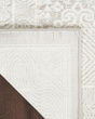 Eco Cycle ECY01 Silver Ivory Area Rug
