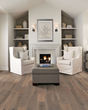 Nature's Canvas Silver White Oak Moon Star Hardwood