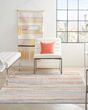 Elation ETN01 Ivory Multicolor Area Rug