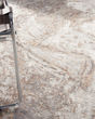 Elation ETN02 Ivory Grey Area Rug