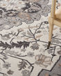 Elation ETN09 Ivory Grey Area Rug