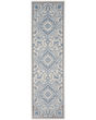 Elation ETN10 Ivory Blue Area Rug