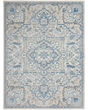Elation ETN10 Ivory Blue Area Rug