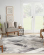 Elation ETN11 Ivory/Grey Area Rug