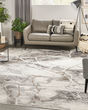 Elation ETN13 Ivory/Grey Area Rug