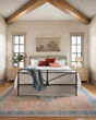 Elise ELI-01 Coral/Blue Area Rug