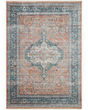 Elise ELI-01 Coral/Blue Area Rug