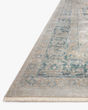 Elise ELI-01 Neutral/Blue Area Rug
