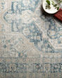 Elise ELI-01 Neutral/Blue Area Rug