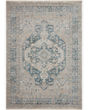 Elise ELI-01 Neutral/Blue Area Rug