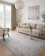 Elysium ELY-01 Pebble/Multi Area Rug