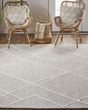 Euclid T8004 Taupe/Ivory/Gray Rug