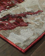 Evolution 8028b Red/Beige Area Rug