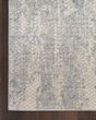 Exhale EXL01 Light Grey Area Rug