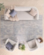 Exhale EXL01 Light Grey Area Rug