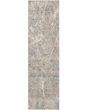 Exhale EXL02 Beige Blue Area Rug