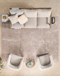 Exhale EXL02 Mocha Ivory Area Rug