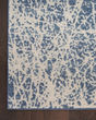 Exhale EXL02 Navy Ivory Area Rug