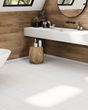 Fab-Crete White 12x24 Porcelain Tile