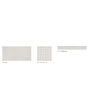 Fab-crete White Matte Porcelain Tile