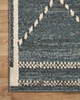 Fabian FAB-01 Denim/Charcoal Area Rug