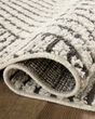 Fabian FAB-06 Charcoal/Ivory Area Rug